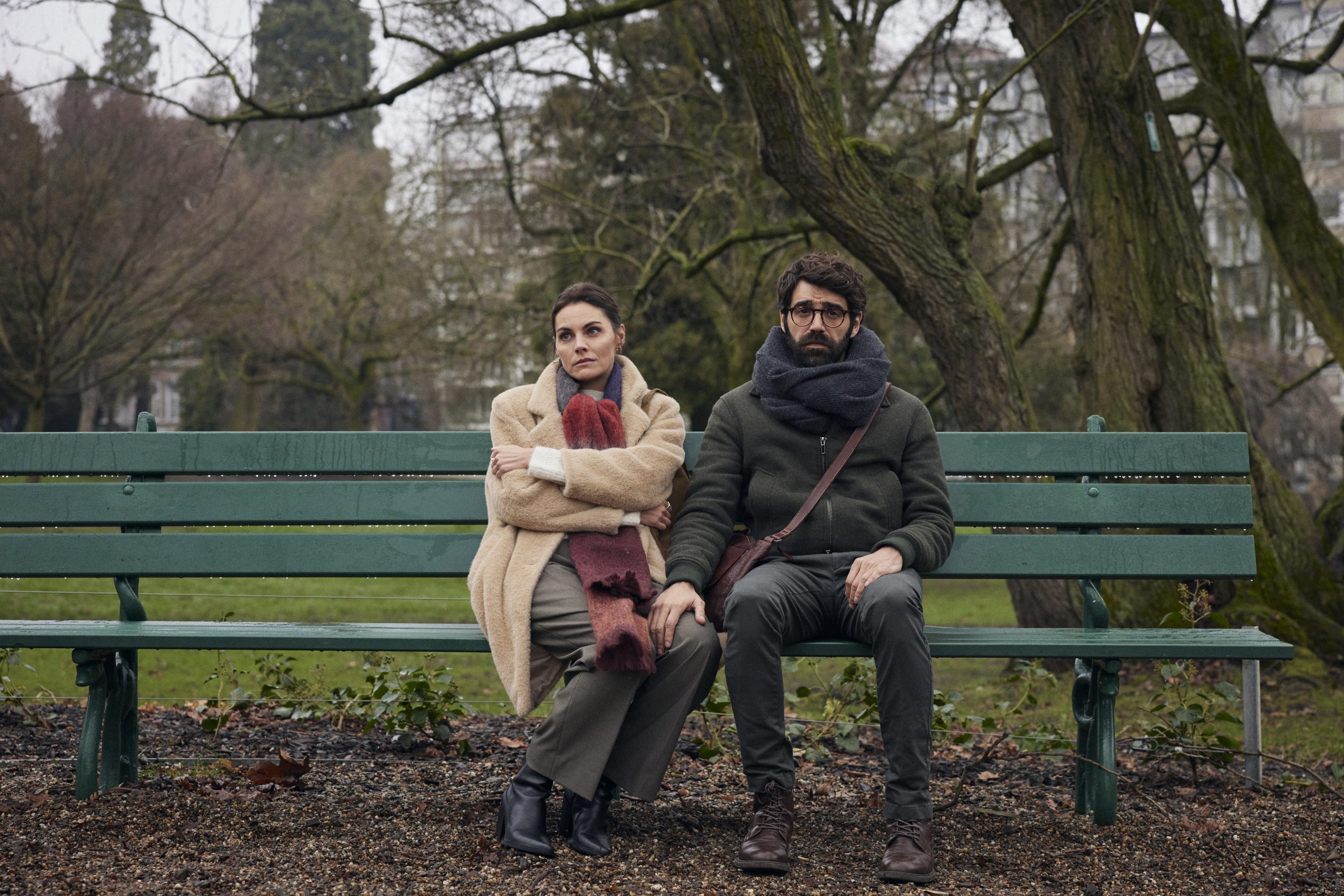 David Verdaguer y Amaia Salamanca en Siempre es Invierno de Ikiru Films